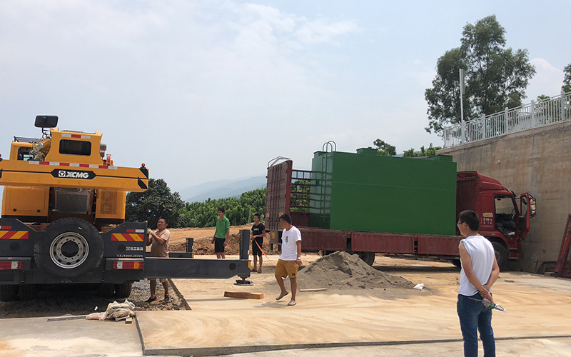 涼山州寧南縣水塘村彝民安置過渡小學(xué)生活水處理